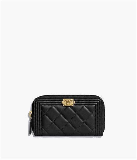 chanel zip wallet price singapore|Small Leather Goods — Fashion .